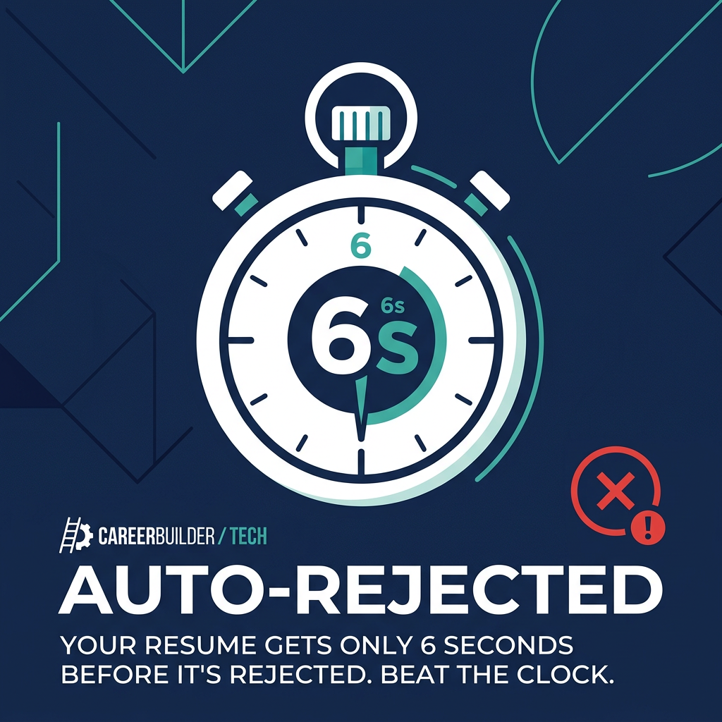 Why your resume gets auto-rejected in 6 seconds